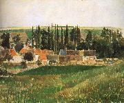 Camille Pissarro Hurrying scenery oil